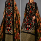 Luxury Black Floral Printed 3-Piece Lawn Suit with Embroidered Lace & Chiffon Dupatta
