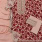 3-Piece Printed Lawn Suit with Embroidered Chiffon Dupatta & Cotton Trouser